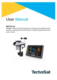 Notice TECHNISAT IMETEO X6 Weather Station
