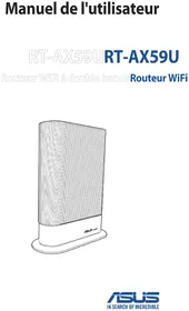 Notice ASUS RTAX59U Routeur sans fil