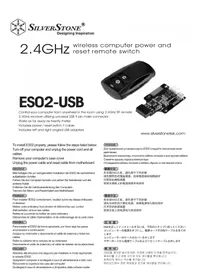 Notice SILVERSTONE ES02USB Télécommande