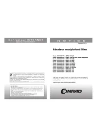 Notice Siku 125 AZL Ventilateur