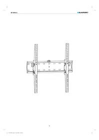 Notice BLAUPUNKT BPWB421 Support mural pour téléviseur