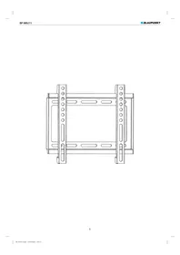 Notice BLAUPUNKT BPWB211 Support mural pour téléviseur