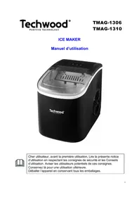Notice TECHWOOD TMAG1310 Machine à glaçons