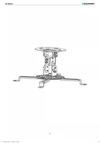 Notice BLAUPUNKT BPWB302 Support mural pour téléviseur