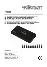 Notice VELLEMAN PSSE23 Chargeur de batterie