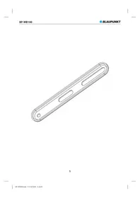 Notice BLAUPUNKT BPWB100 Support mural pour téléviseur