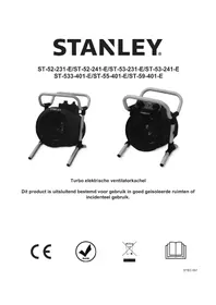 Notice STANLEY STN2000R Chauffage