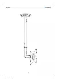 Notice BLAUPUNKT BPWB300 Support mural pour téléviseur