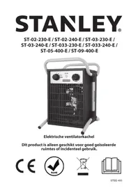 Notice STANLEY ST02240E Chauffage