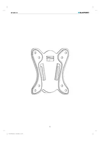 Notice BLAUPUNKT BPWB110 Support mural pour téléviseur