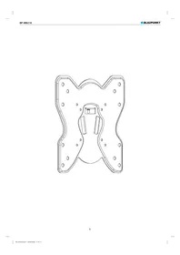 Notice BLAUPUNKT BPWB210 Support mural pour téléviseur