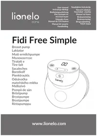 Notice Lionelo FIDI FREE Milchpumpe