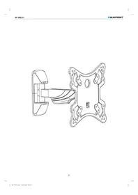 Notice BLAUPUNKT BPWB231 Support mural pour téléviseur