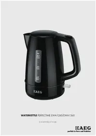 Notice AEG PERFECTTIME EWA1260 Kettle