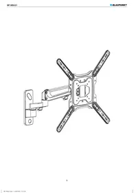 Notice BLAUPUNKT BPWB431 Support mural pour téléviseur