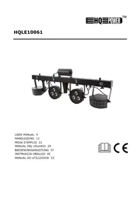 Notice HQ Power HQLE10061 Máquina de efectos