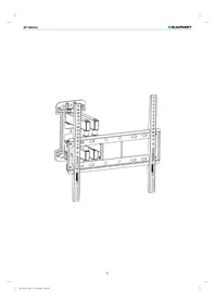 Notice BLAUPUNKT BPWB432 Support mural pour téléviseur