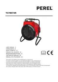 Notice Perel TC78074N Aquecimento