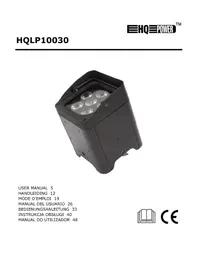 Notice HQ Power HQLP10030 Máquina de efectos