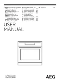 Notice ELECTROLUX BPE556360M Електрична рерна