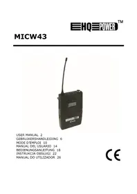 Notice HQ Power MICW43 Micrófono