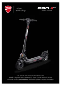 Notice DUCATI PROII EVO Skuter