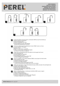 Notice Perel SLKCSET Cadenas