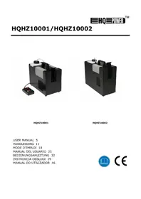 Notice HQ Power HQHZ10001 Máquina de efectos