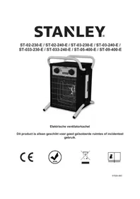 Notice STANLEY STN3300 Chauffage