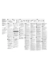Notice PANASONIC VWHMA1 Autres accessoires pour appareil photo