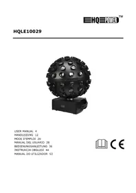 Notice HQ Power HQLE10029 Máquina de efectos