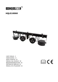 Notice HQ Power HQLE10060 Iluminación de escenario