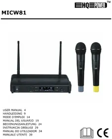 Notice HQ Power MICW81 Micrófono