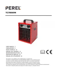 Notice Perel TC78069N Aquecimento