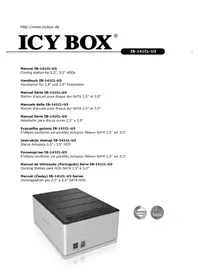 Notice Icy Box IB141CLU3 Station d'accueil pour disque dur