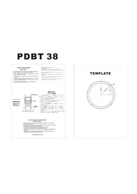 Notice Pyle PDBT38 Haut-parleur