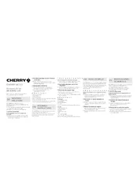 Notice Cherry AC 3.3 Autres accessoires informatique