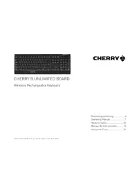 Notice Cherry B.UNLIMITED BOARD Computertastatur