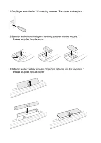 Notice Cherry EVOLUTION BARRACUDA XT Clavier et souris sans fil