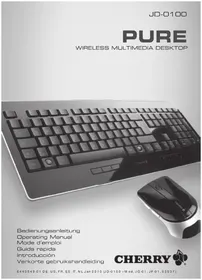 Notice Cherry PURE Clavier et souris sans fil