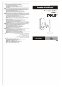 Notice Pyle PSTNDSON08 Support des enceintes