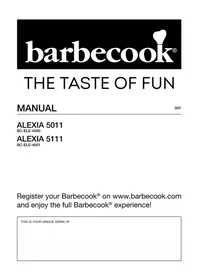 Notice BARBECOOK ALEXIA 5111 Grill