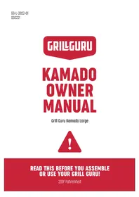 Notice Grill Guru KAMADO ORIGINAL LARGE Barbecue