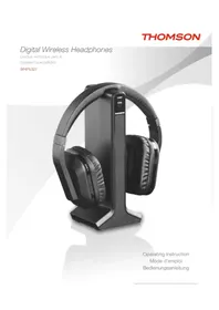 Notice THOMSON WHP5327 Slúchadlá