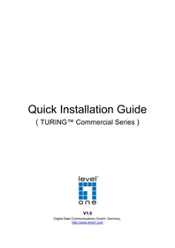 Notice LEVELONE GEP2651 Maison intelligente