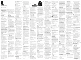 Notice Cherry MW 8 ERGO Souris d'ordinateur