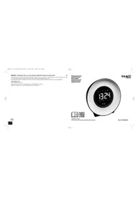 Notice TFA MOOD LIGHT 60.2023.02 Radio-réveil