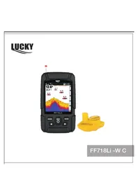 Notice Lucky FF718LICW Détecteur de poissons