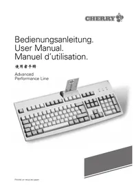 Notice Cherry G818015 LQ Computertastatur