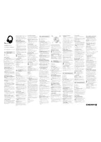 Notice Cherry HC 2.2 Casque